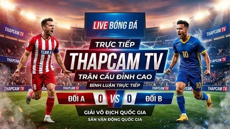 Trực Tiếp Bóng Đá THAPCAM TV Trải Nghiệm Mượt Mà