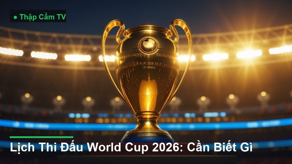 cúp vô địch bóng đá được nâng cao - Lịch Thi Đấu World Cup 2026: Cần Biết Gì