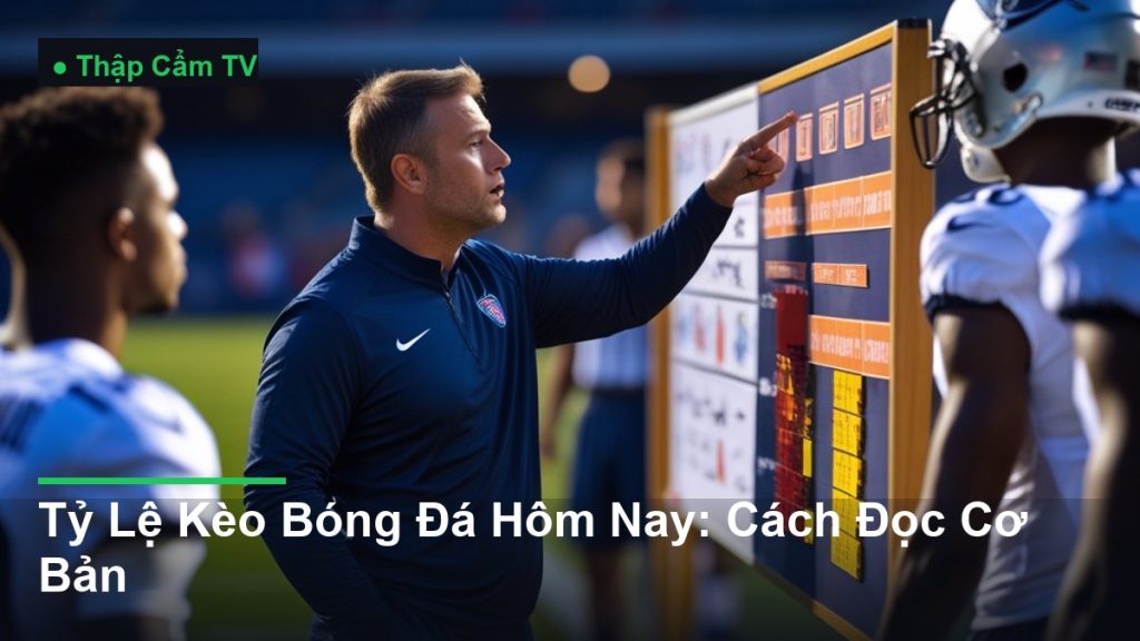 huấn luyện viên chỉ đạo chiến thuật bên đường biên - Tỷ Lệ Kèo Bóng Đá Hôm Nay: Cách Đọc Cơ Bản