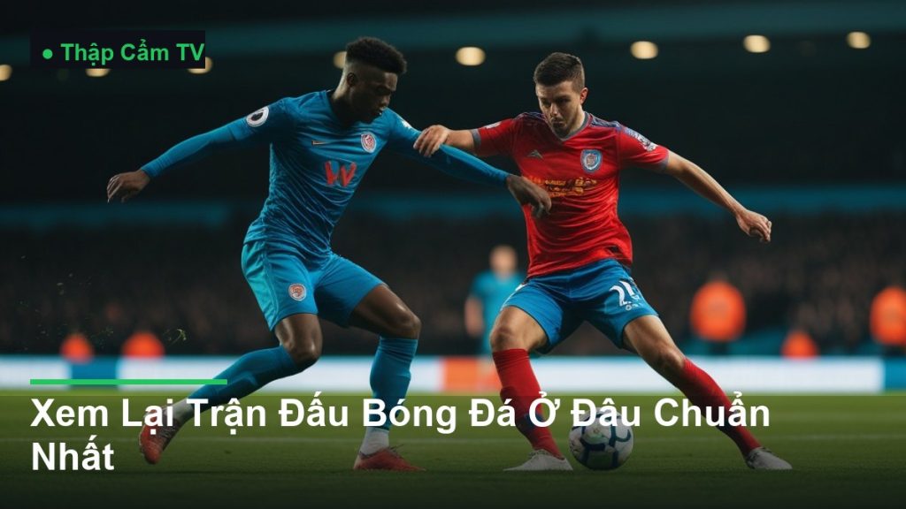 pha tranh chấp bóng kịch tính giữa các cầu thủ - Xem Lại Trận Đấu Bóng Đá Ở Đâu Chuẩn Nhất